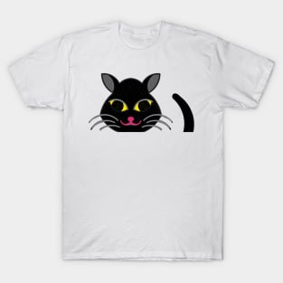 Black Cat hallowen T-Shirt